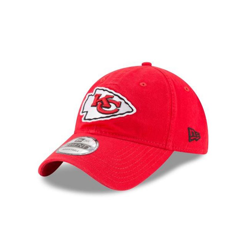 NFL Kansas City Chiefs Core Classic 9Twenty Adjustable (OSF3257) - Red New Era Caps